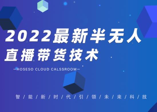 禾兴社·2022最新抖音半无人直播带货技术及卡直播广场玩法，价值699元-闪越社