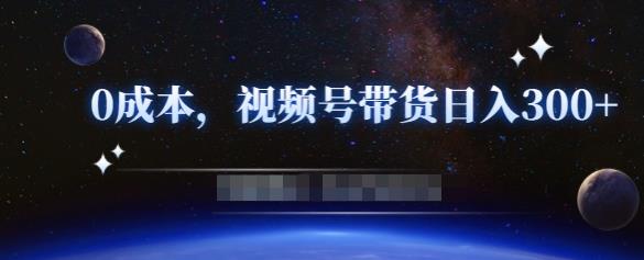 零基础视频号带货赚钱项目，0成本0门槛轻松日入300+【视频教程】-闪越社