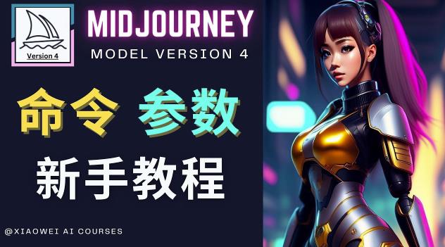 Midjourney新手入门教程，轻松创作顶级图像，命令参数-新手教程-闪越社