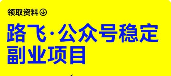 路飞·公众号稳定副业项目，你只要无脑去推广，粉丝和收入，自然就来了-闪越社