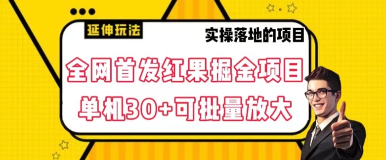 全网首发红果免费短剧掘金项目，单机30+可批量放大【揭秘】-闪越社