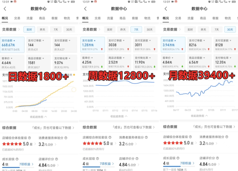 拼多多虚拟电商训练营月入30000+你也行，暴利稳定长久，副业首选-闪越社