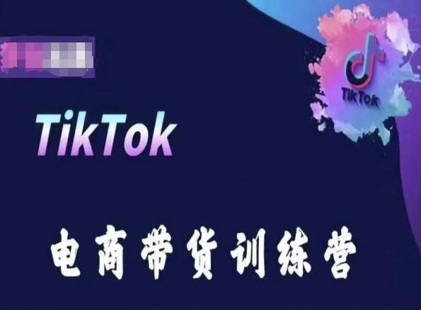 TikTok电商带货训练营，跟随时代潮流，跨境掘金-闪越社