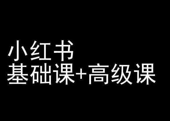 小红书基础课+高级课-小红书运营教程-闪越社